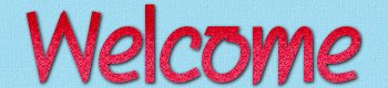 welcome text