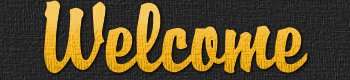 Welcome