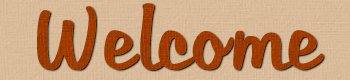 Welcome