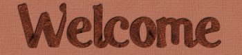Welcome